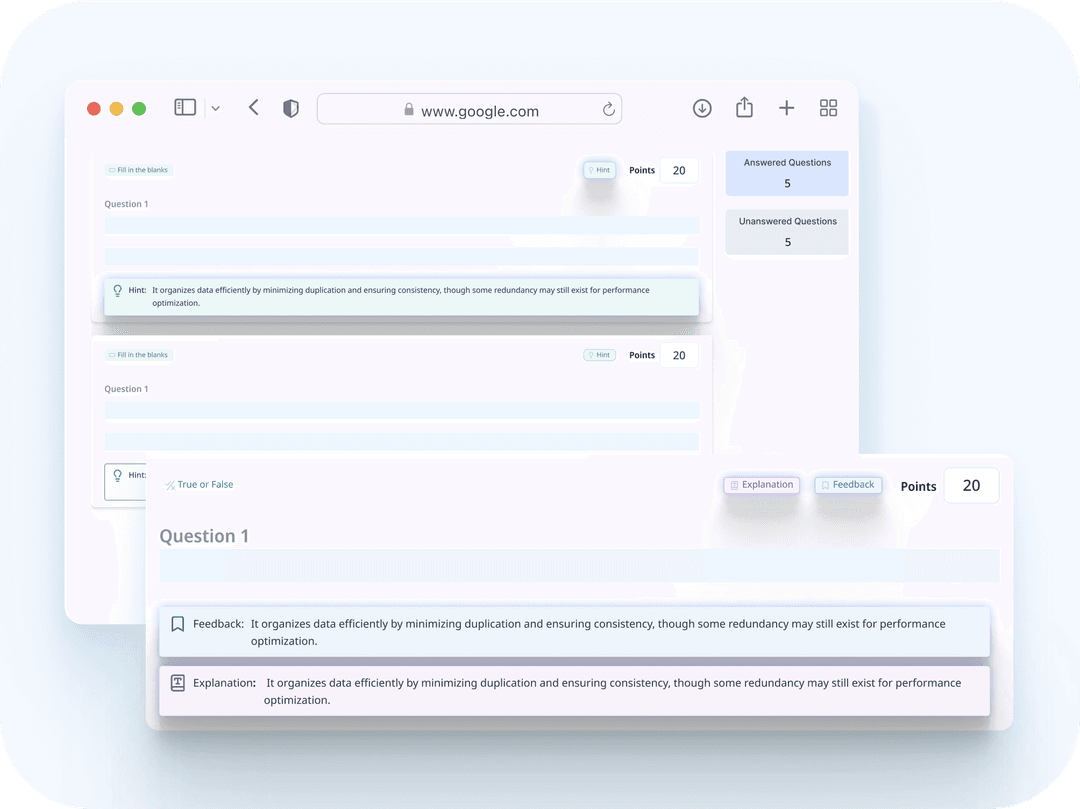 Adaptive Testing with Real-Time Feedback image