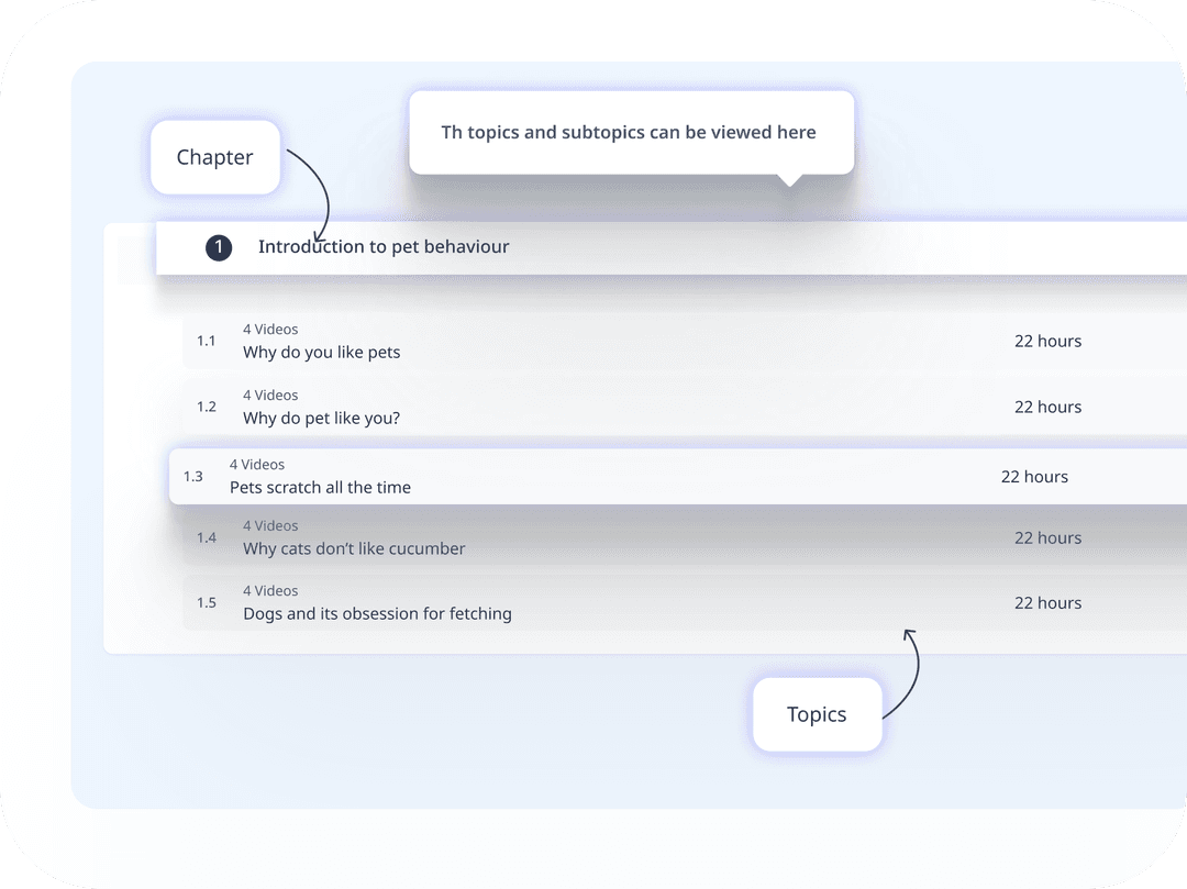 Instant explanations process